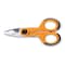 Beta 1128FXS Electrician's Scissors, Micro-teeth, Straight Stainless Steel Blades, Cable Cutting Groove 011280095 - alternate 1